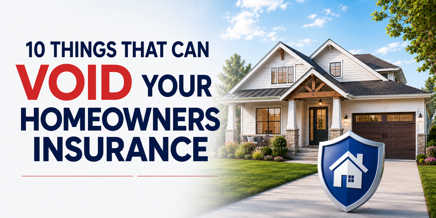 10 Things That Can Void Your Homeowners Insurance