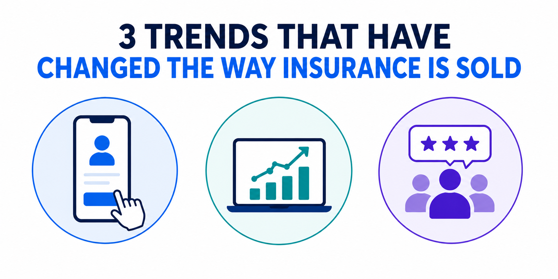 3 trends that have changed the way insurance is sold