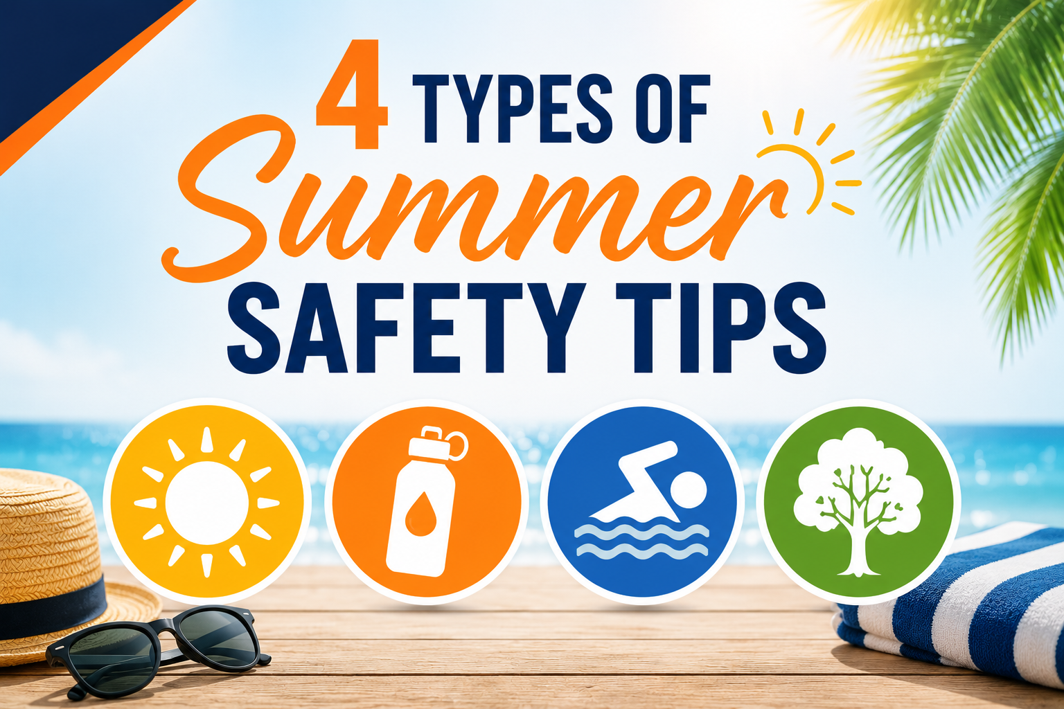 4 Types of Summer Safety Tips