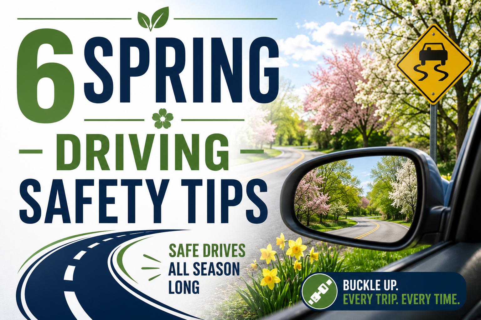 6 Spring Driving Safety Tips