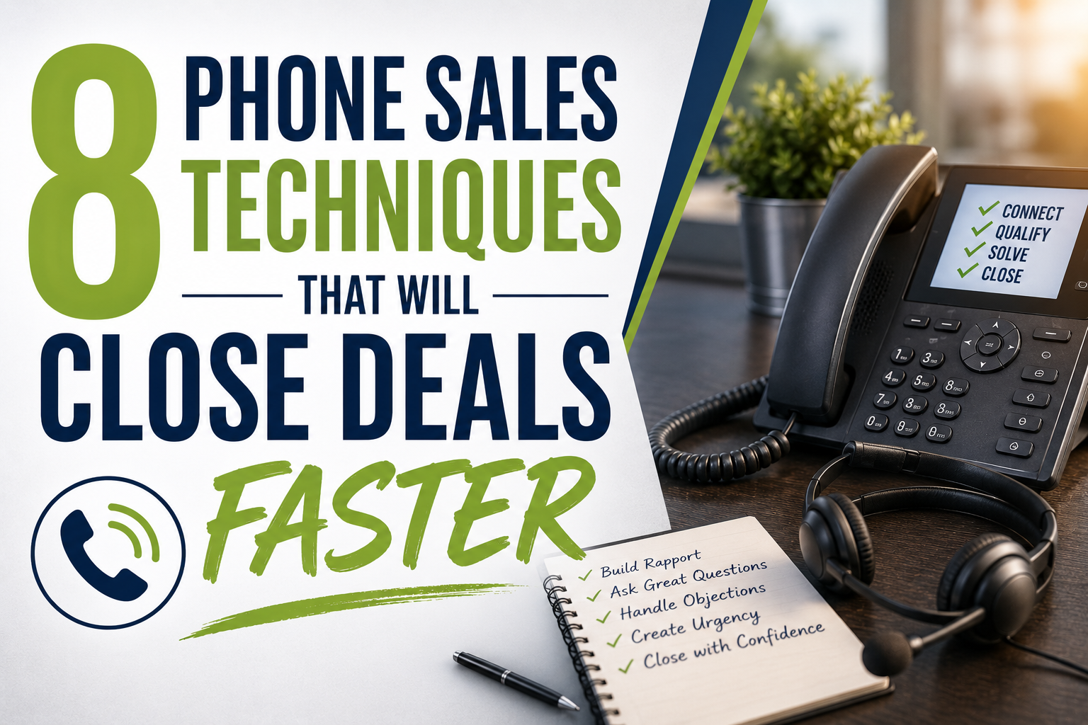 8 Phone Sales Techniques That Will Close Deals Faster