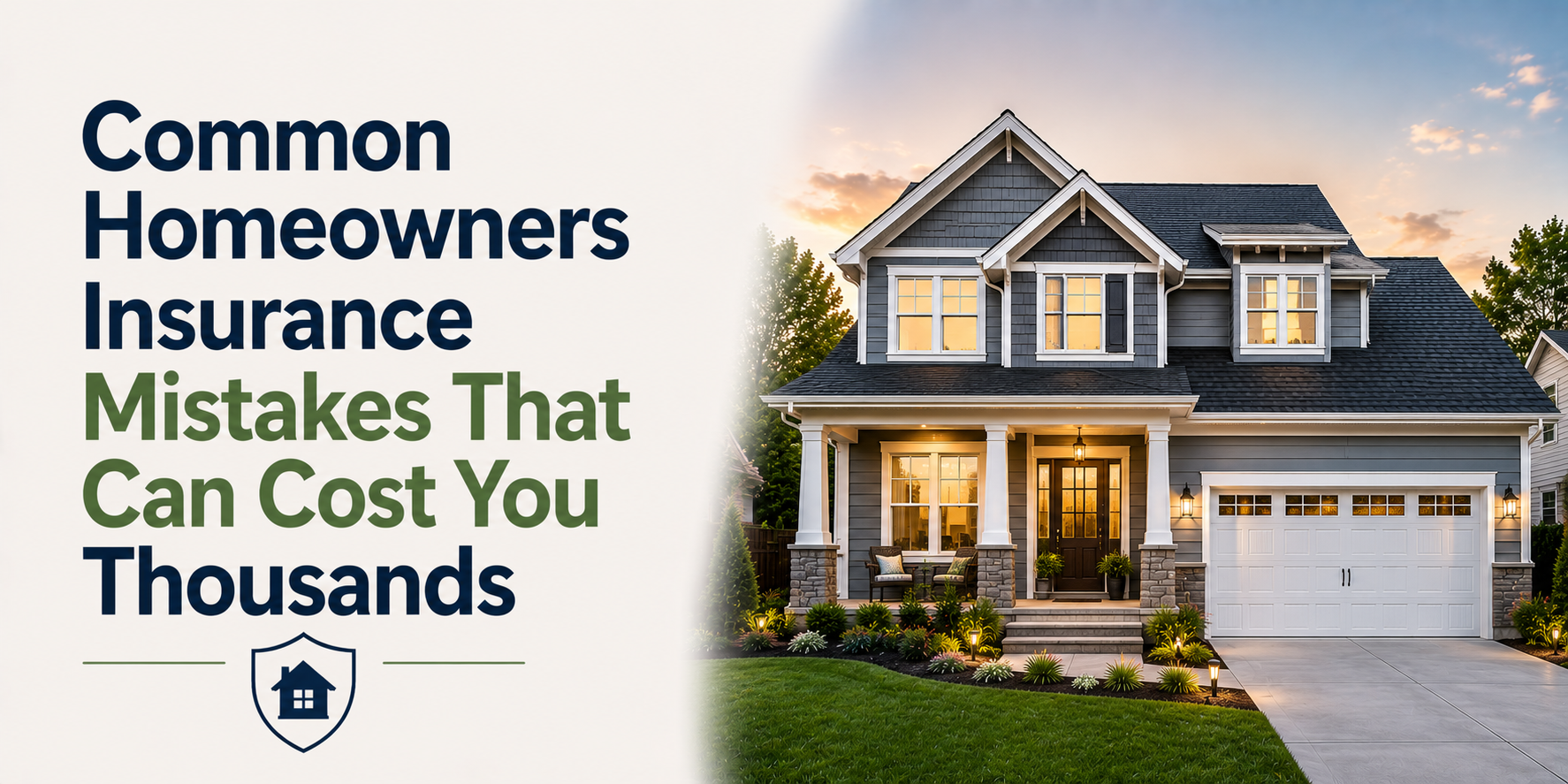 Common Homeowners Insurance Mistakes That Can Cost You Thousands