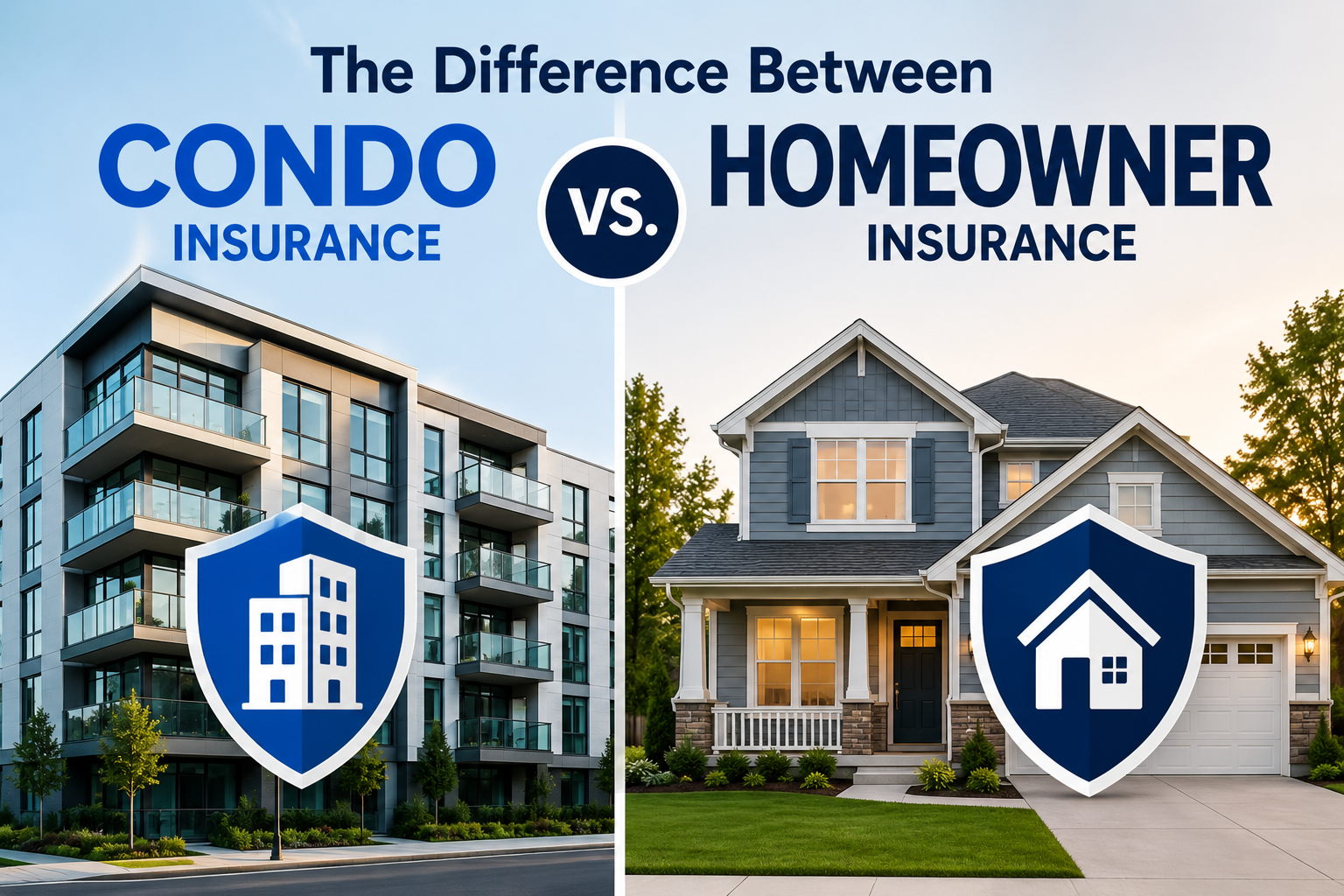 The Difference Between Condo and Homeowner Insurance