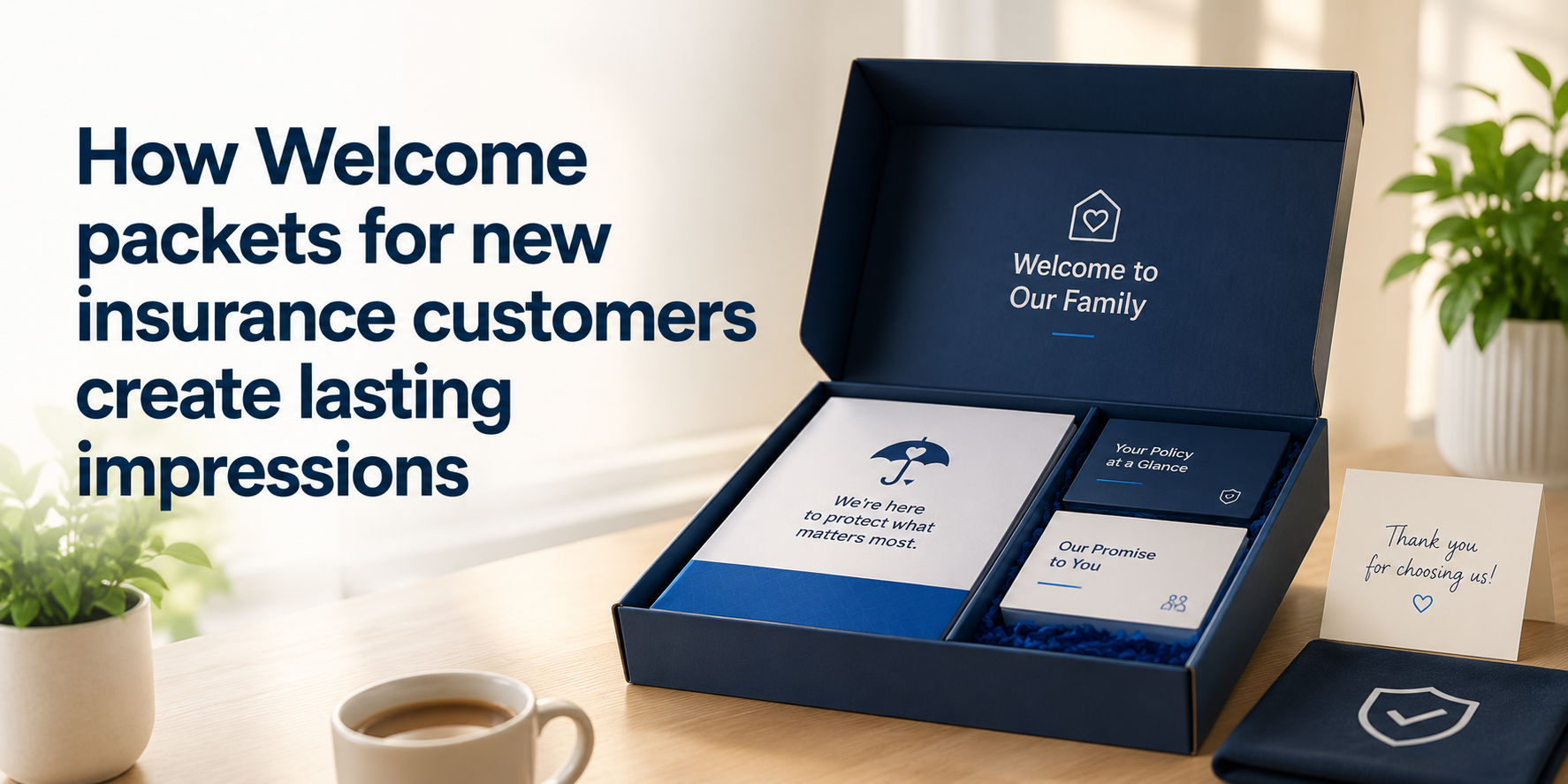 How Welcome packets for new insurance customers create lasting impressions