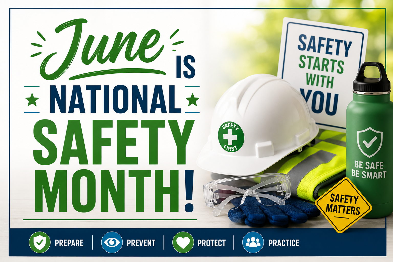 June is National Safety Month!
