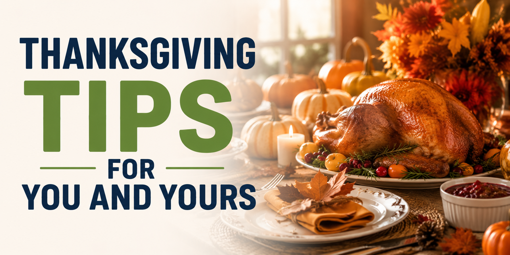 Thanksgiving Tips for You and Yours...