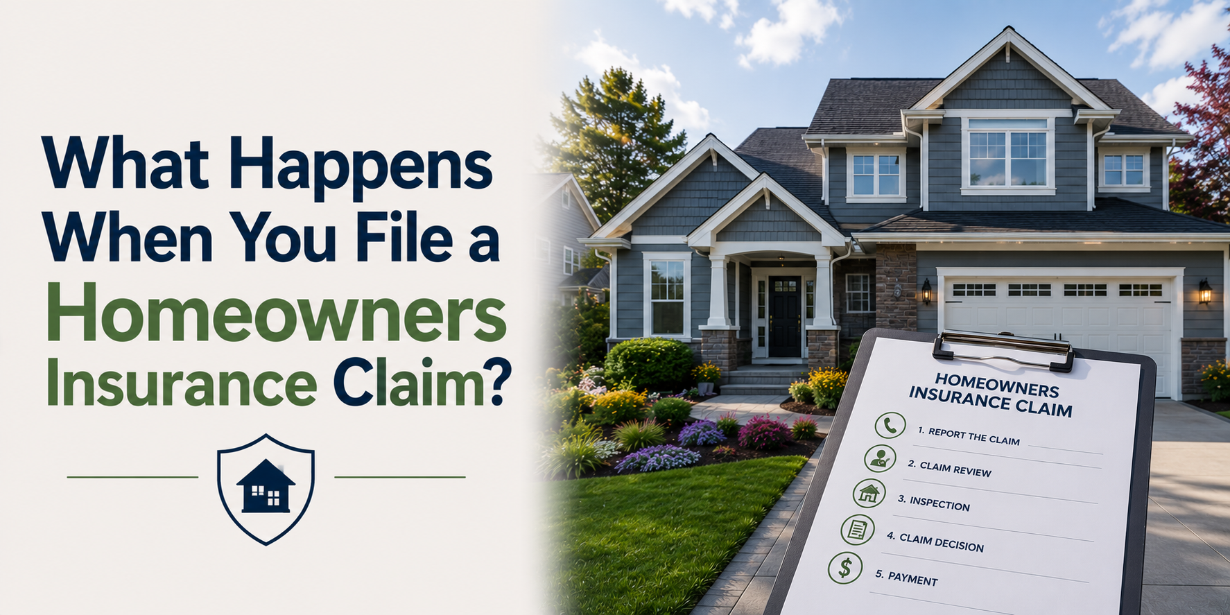 What Happens When You File a Homeowners Insurance Claim?