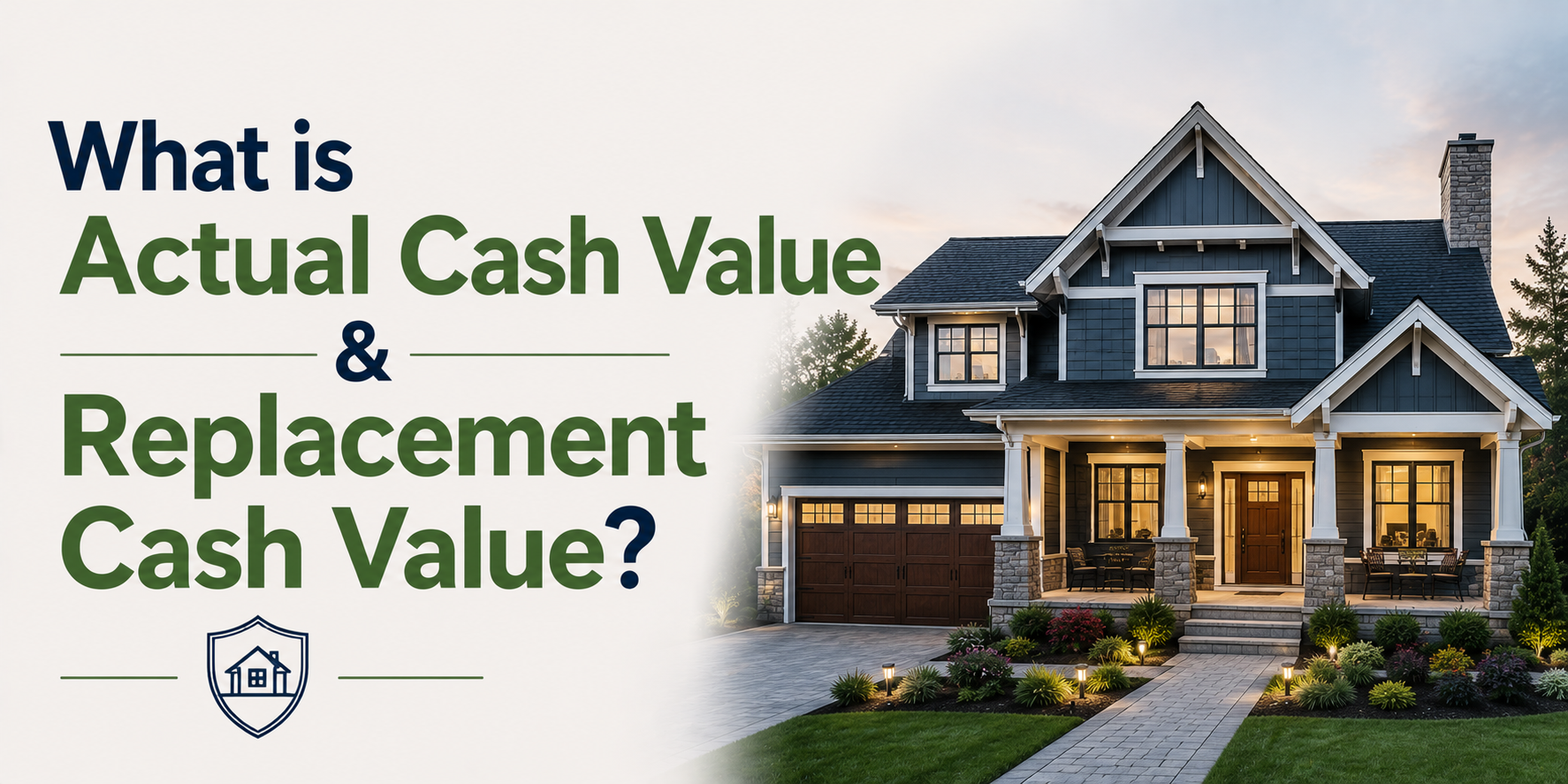 What is Actual Cash Value & Replacement Cash Value?